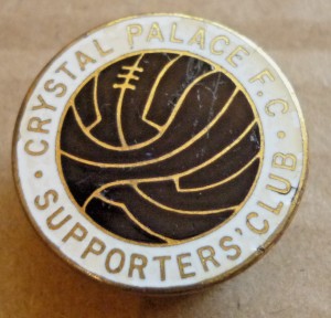 SCARCE VINTAGE ENAMEL BADGE CRYSTAL PALACE FOOTBALL SUPPORTERS CLUB H.W. MILLER for sale on Ebay