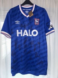 Ipswich Town Official Signed Home Shirt 25/26 - Charity Auction for sale on Ebay