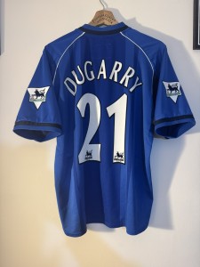 Birmingham City 2002-03 Home Football Shirt Men’s Medium #21 DUGARRY  for sale on Ebay