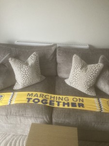 Leeds United 2026 FA Cup Semi Final Wembley Scarf….Excellent Condition for sale on Ebay