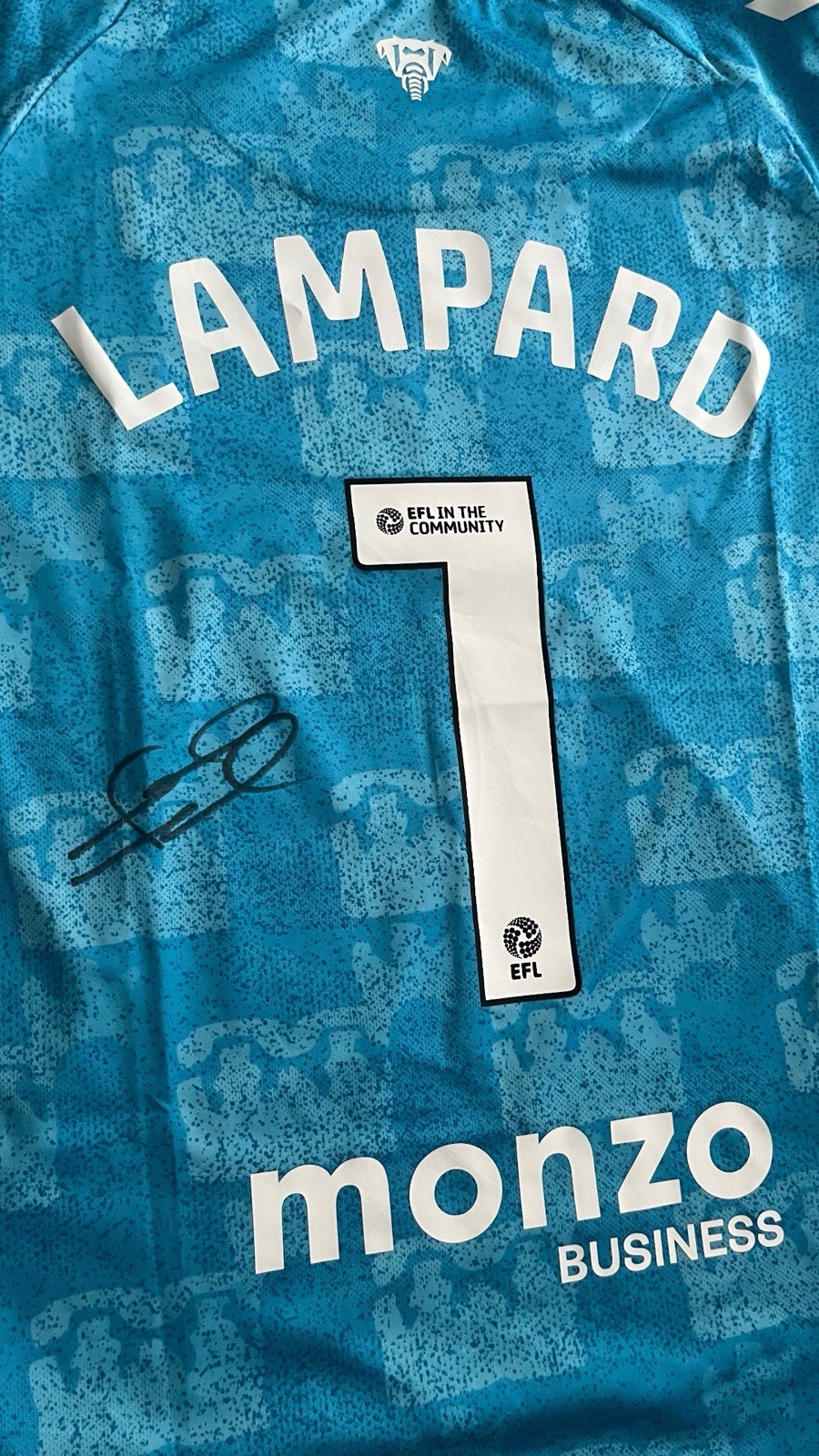 Coventry City 25/26 Shirt Signed By Frank Lampard for sale on Ebay