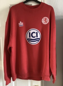 Middlesbrough Original ICI Training Jumper Size XL with Small Fit for sale on Ebay