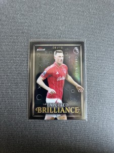 Chris Wood Nottingham Forest Topps Finest Expected Brilliance 08/10 for sale on Ebay