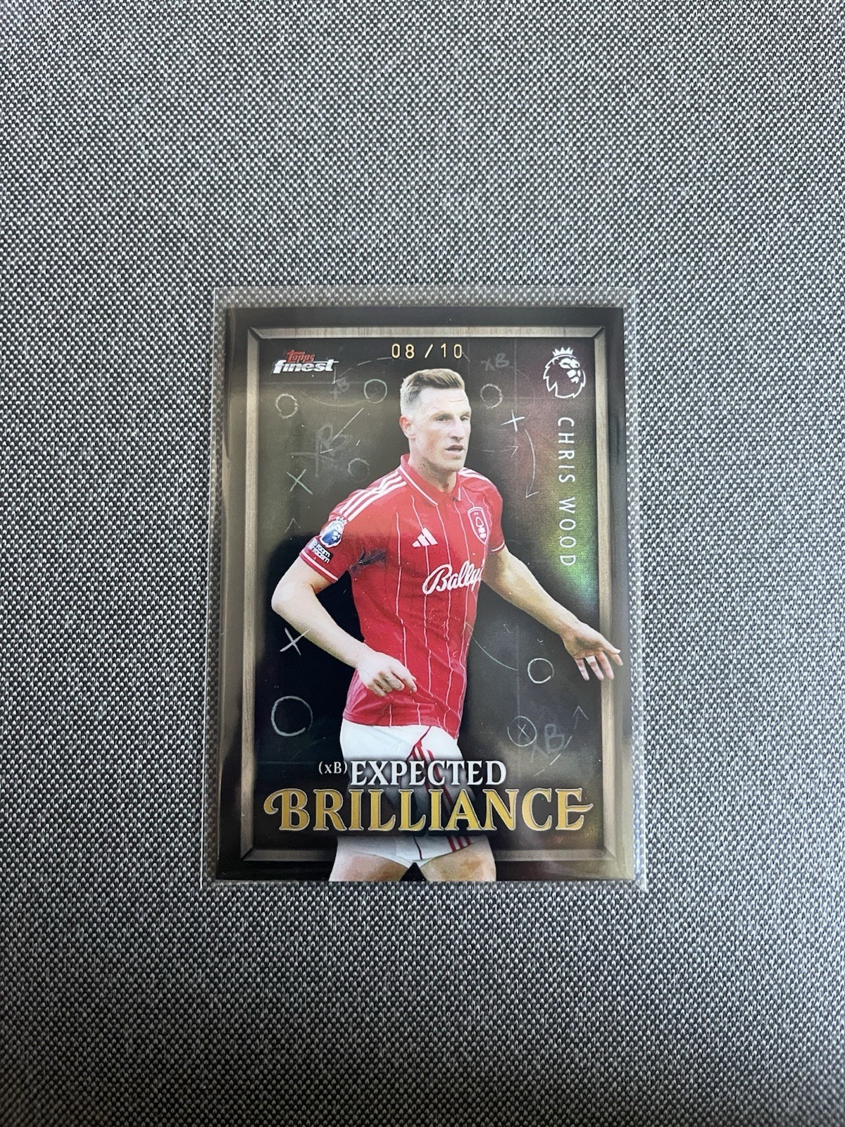 Chris Wood Nottingham Forest Topps Finest Expected Brilliance 08/10 for sale on Ebay