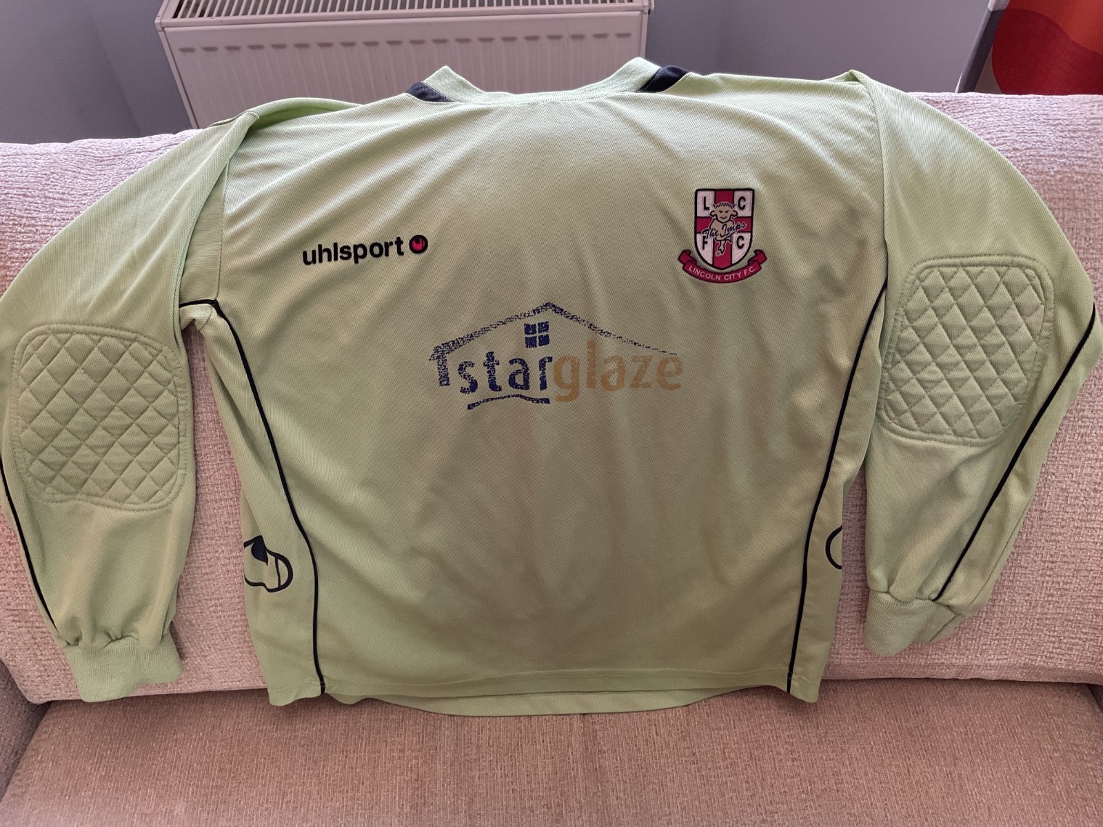 Mens )Lincoln City FC) Goalkeeper Shirt - Size Medium for sale on Ebay
