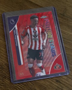 Topps Chrome Sunderland Chemsdine Talbi /5 Future Stars Rare Card for sale on Ebay