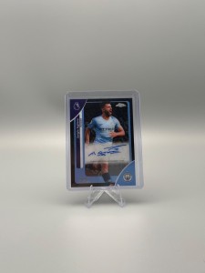 Sergio Aguero 10/10 Topps Premier League Chrome Manchester City Rare Shirt Match for sale on Ebay