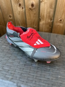 Hand Signed Adidas Predator By Lincoln City FC Jack Moylan & Tom Hamer - Charity for sale on Ebay