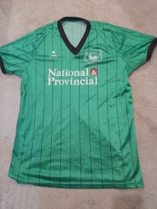 Rare Plymouth Argyle home football shirt 1986/87, size large/42 inch chest for sale on Ebay