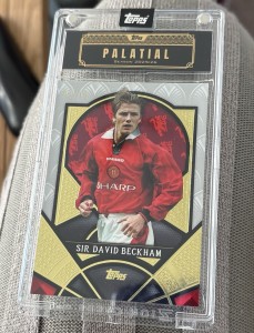 Sir David Beckham 1/10 Topps Palatial Manchester United 2025/26 Hard Chase for sale on Ebay