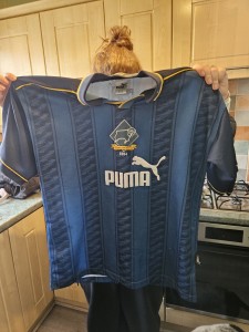 Derby County FC 1995/1997 Home Shirt Size L PUMA Vintage Football Shirt for sale on Ebay