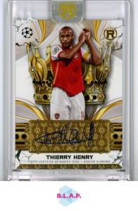 THIERRY HENRY ON CARD AUTOGRAPH DIAMOND BLACK /10 ARSENAL TOPPS 2025 REVERENCE for sale on Ebay