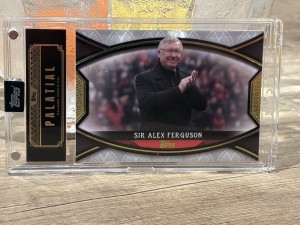 Sir Alex Ferguson /10 Numbered Palatial Topps Very Rare Manchester United 🔥 for sale on Ebay