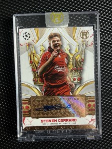 Steven Gerrard 2024/25 Liverpool Topps Reverence /5 for sale on Ebay