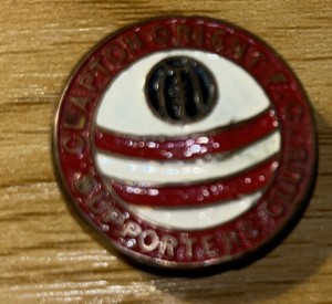 Clapton Orient Old Button Hole Badge 24mm Diameter for sale on Ebay