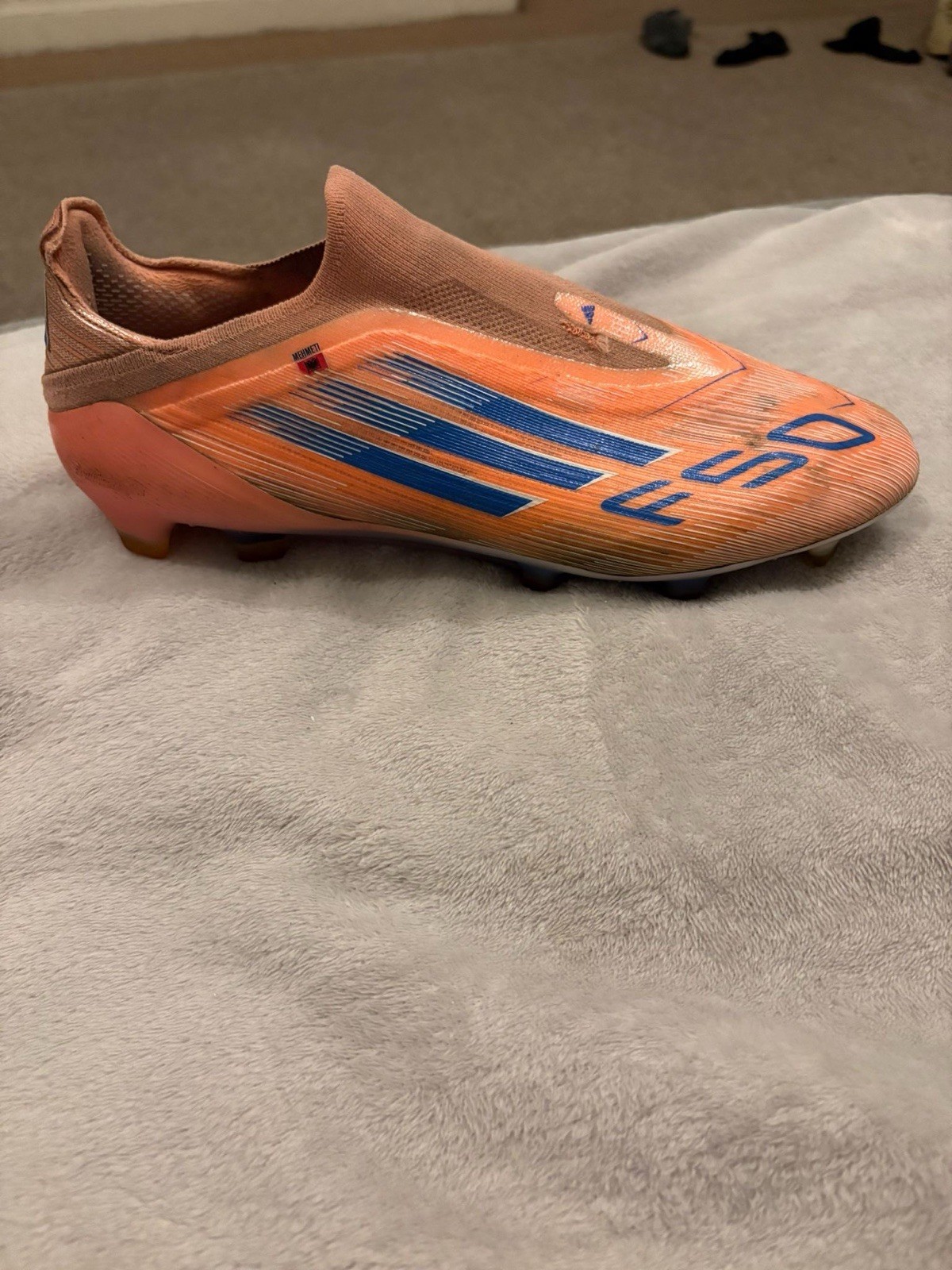 Ipswich Town Match Worn Football Boot Promotion V QPR Anis Mehmeti for sale on Ebay