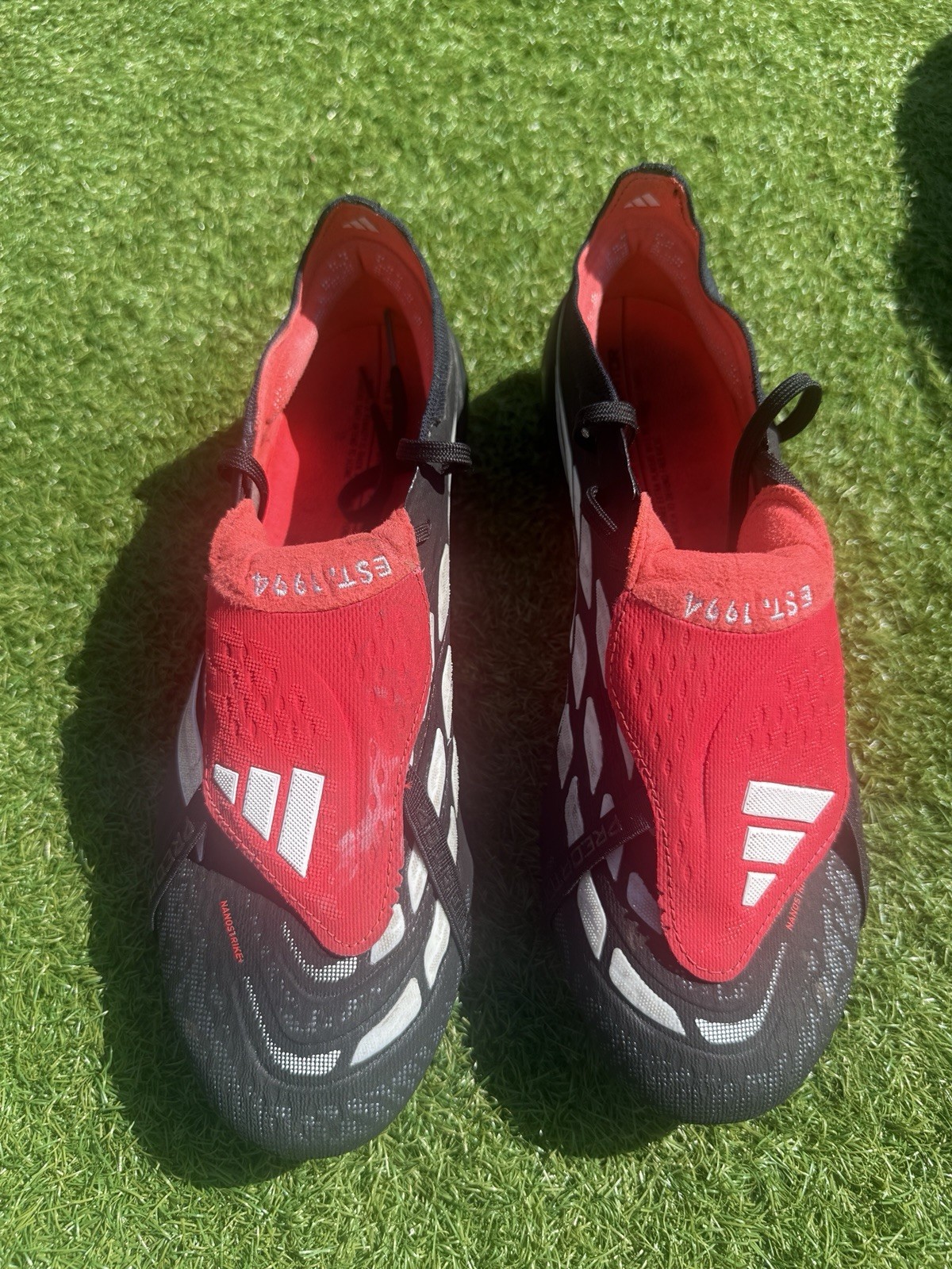ADIDAS PREDATOR ELITE FOLD-OVER TONGUE ARTIFICIAL GROUND FOOTBALL BOOTS for sale on Ebay