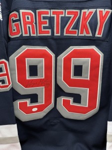 WAYNE GRETZKY CCM Vintage NY Rangers Signed JERSEY NHL HOF VSA COA The Great One for sale on Ebay