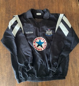 Newcastle United Drill Training Top - Adidas 1990s for sale on Ebay
