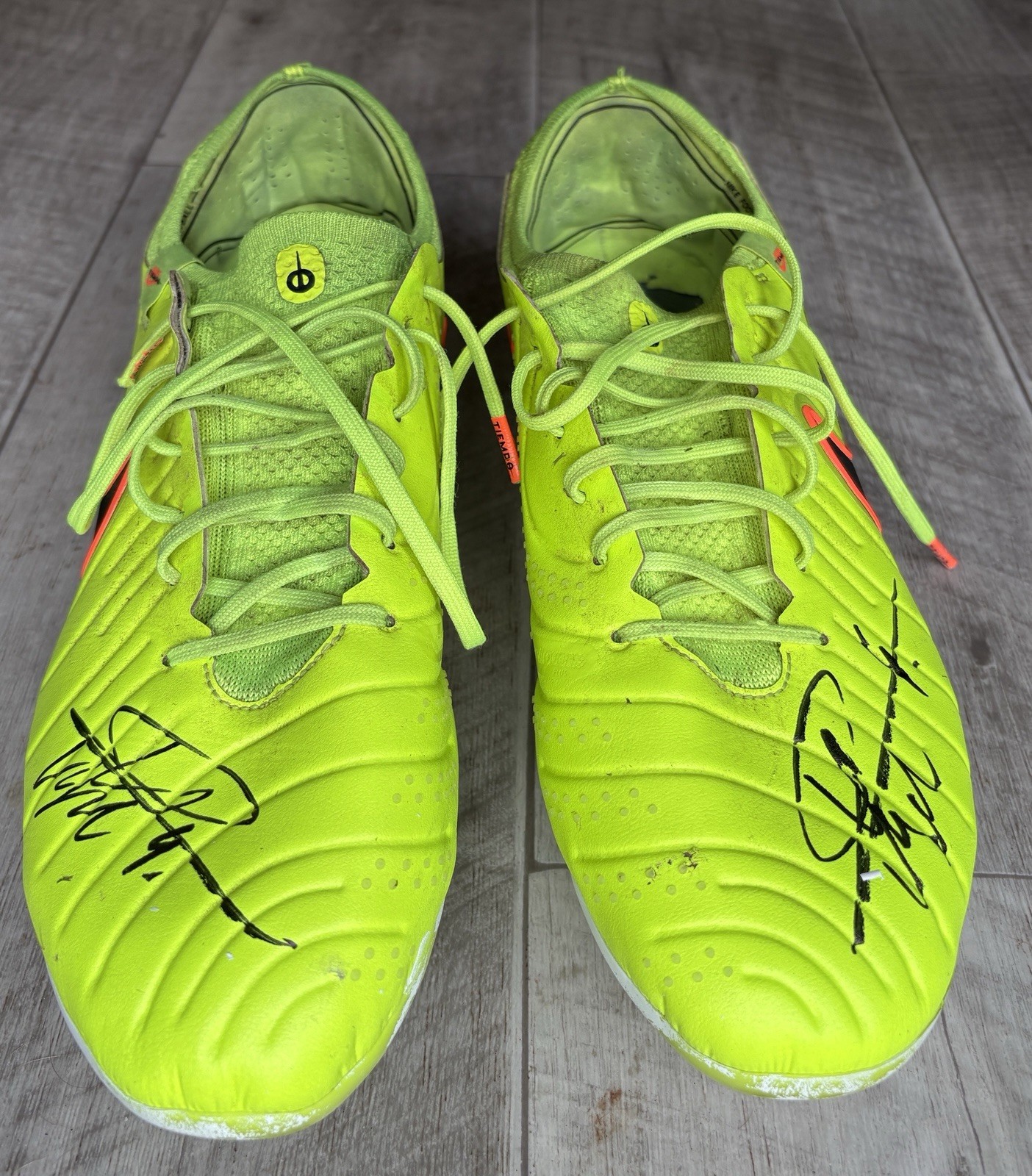 Genuine Liverpool FC Captain Virgil Van Dijk Signed Worn Boots for sale on Ebay