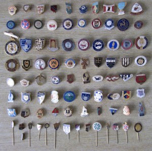 Job Lot - 85 x Vintage Football Club Enamel  Pins / Badges for sale on Ebay