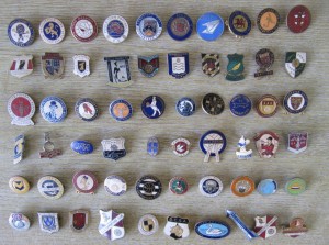 Job Lot - 60 x Vintage Football Supporters Club/Associations Enamel  Pins/Badges for sale on Ebay