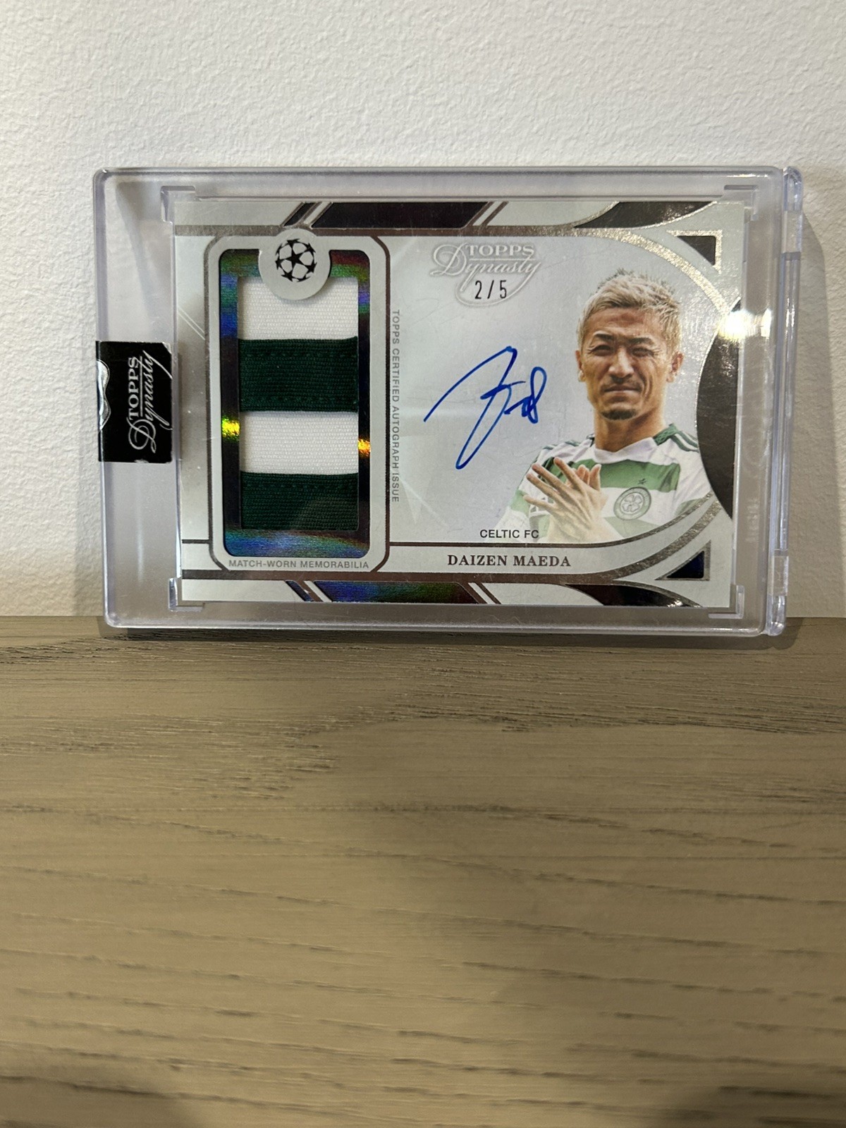 24-25 Topps Dynasty Daizen Maeda Patch Auto /5 Celtic/JAPAN. RARE! for sale on Ebay