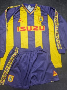 Rare Coventry City 1998/99 long sleeve Away Football Shirt Shorts M for sale on Ebay