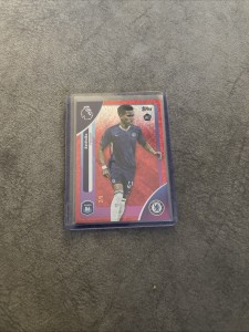 Topps 2026 Premier League 2026 Estevao 2/5 Red Parallel Rookie card Chelsea for sale on Ebay