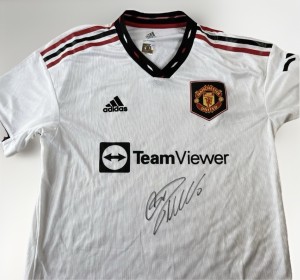 Cristiano Ronaldo Signed Manchester United Shirt With Club COA - Player Issue for sale on Ebay