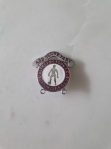 Alfreton Town FC Supporters Club Association Secretary Pin Badge 70s/80s for sale on Ebay