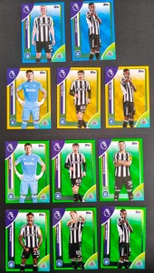 Topps Premier League 2025/2026 Newcastle Utd Parallel Bundle - Green Yellow Blue for sale on Ebay