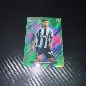 Newcastle Bruno Guimaraes 23/25 Topps Finest. for sale on Ebay