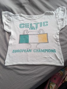 Original Vintage Celtic 1967 European Champions T Shirt Rare Retro Tee for sale on Ebay