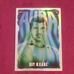Topps Finest Chrome Premier Lge 2026 Roy Keane Aura Manchester United Case Hit for sale on Ebay