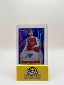 Max Dowman Auto 99/125 - Topps Finest Premier League 2026 - Arsenal RC for sale on Ebay