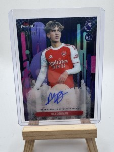 Max Dowman /10 Rookie Auto Topps Finest 2026 Arsenal England for sale on Ebay