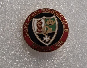LOCKS HEATH FC BADGE for sale on Ebay