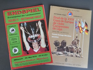 Nottingham Forest ORIGINAL European Final Programmes 1979 + 1980 Combo for sale on Ebay