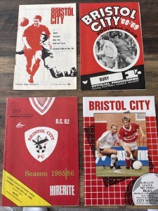 Bury FC Away football Programmes X 8 From 1966/67 To 1998/99 Seasons for sale on Ebay