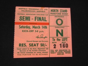 1969-70 FA CUP SEMI-FINAL MANCHESTER UNITED v LEEDS UNITED  TICKET STUB for sale on Ebay