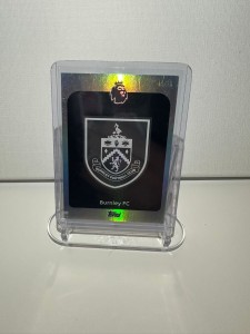 Burnley FC Team Badge /75 Topps Premier League 2025/26 Football Card Mint for sale on Ebay