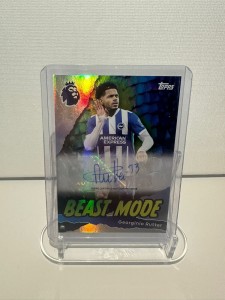 Georginio Rutter Beast Mode Autograph Brighton Topps Premier League 2025/26 for sale on Ebay