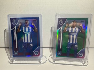 Pervis Estupinan Brighton X2 Numbered Card Bundle Topps Premier League 2025/26 for sale on Ebay