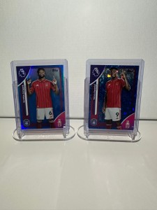 Nottingham Forest X2 Numbered Card Bundle Topps Premier League 2025/26 Mint for sale on Ebay