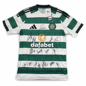 Official Squad Signed Celtic Fc Football Shirt 25/26 With Photo Proof And COA for sale on Ebay