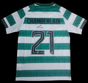Alex Ox - Chamberlain Hand Signed Celtic 2025/26 Home Shirt Football Auto - COA for sale on Ebay