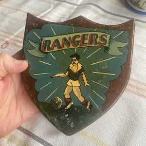 Old antique vintage Football Memorabilia Glasgow Rangers Scottish  for sale on Ebay