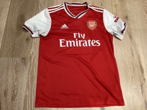 Arsenal FC 2019/2020 Home Football Shirt Size Medium Adidas Used Some Wear for sale on Ebay
