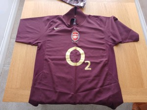 Nike Arsenal 2005/2006 Home Football Shirt Medium, Highbury for sale on Ebay
